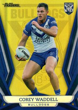 2023 NRL Traders Titanium - Gold Pearl Special #GS030 Corey Waddell Front